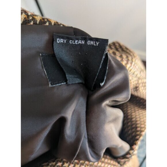 y2k Requirements Brown Starburst Blazer -‎ 14 - Picture 10 of 10